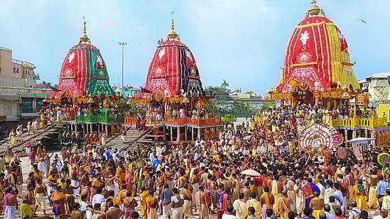 PTI : Lord Jagannath Rath Yatra.(Representational image) |